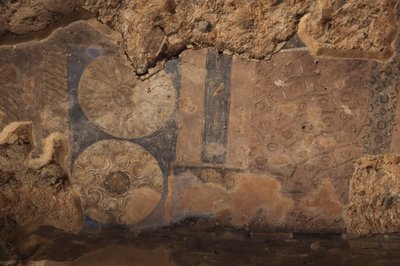 Details of a Fresco in a Chamber Adjacent to the Niche of the Small Buddha by Unknown